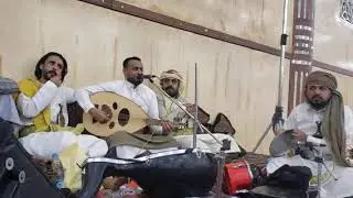 شاهد الفنان محفوظ البحري الذي اطربت اغانيه مشاعر احساس الضيوف مساء ليله السبت 2023 افراح ال قحطان