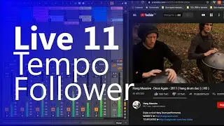 In Search of Ideas : Ableton Live 11 - Tempo Follower. Listening to browser.