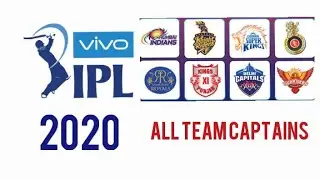 IPL 2020 ALL TEAM CAPTAINS.