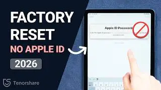 Как сбросить настройки iPad к заводским без пароля Apple ID &mdash; 2024 &mdash; [3 способа]