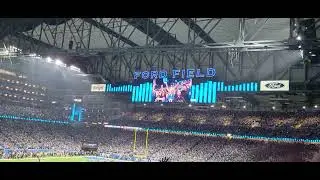 We Will Rock You at the Lions Playoff Game, Jan. 21, 2024