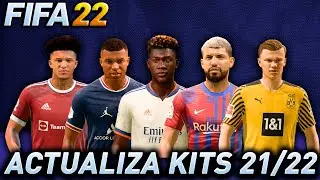 C&oacute;mo Actualizar Los KITS de Fifa 21😱| Real Madrid, Barcelona, Manchester United y MAS!