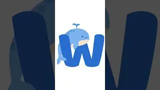 Alphabet | Letter W | phonics #forkids #alphabet #learning #funwithlearning #kids #nurseryrhymes
