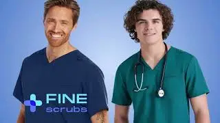 💙🩺 Men&rsquo;s Scrub Tops That Doctors & Nurses Trust | Fine Scrubs 👕
