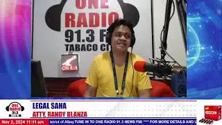 LEGAL SANA WITH ATTY. RANDY BLANZA: Dangerous Drugs Law