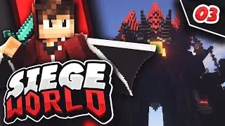 EZ KIINGTONG HEAD! (Minecraft Siege World WIZARDS vs DRAGONS)