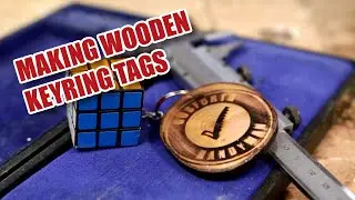 I'm Making Wooden Key Tags from my own Cherry Tree