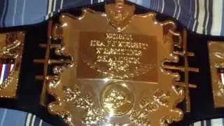 AWA world heavyweight belt reshot in HD