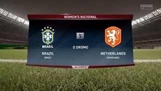 FIFA 18 - Women's International Tournament - Semifinals - Brazil vs Netherlands
