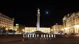 Liberty Square | Tbilisi | Georgia🇬🇪 | 4k | Walk Video  #travel #tbilisi #georgia #explore #vlog #4k