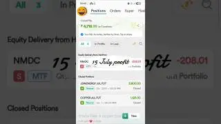 &ldquo;Made ₹4,716 Profit in a Day! | JSW Energy & Copper Futures 🔥 | #futures #buy #stockmarket