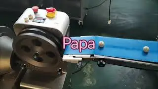 Testing video for the Papa automatic P160 stuffed coconut ball maker machine