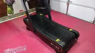Curved Treadmill under $1,000! Signature Fitness SF-S2 Sprint Demon Unboxing, Assembly, & Demo!