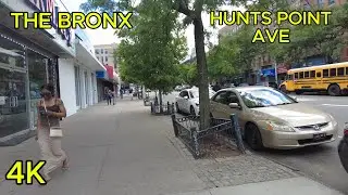 WALKING TOUR OF the BRONX  HUNTS POINT / SOUTHERN BLVD ( 06 10, 24)!!!