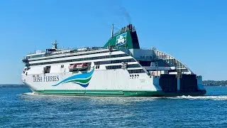 MV Ulysses Arrives at Dublin, 13/5/25