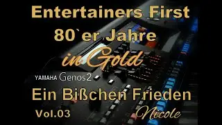 YAMAHA Genos2 80er Jahre in Gold Vol.03 Ein bisschen Frieden Nicole Ralf Siegel www.AndreSchurna.de