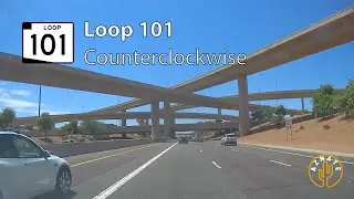 Arizona Loop 101 Counterclockwise - Timelapse Drive