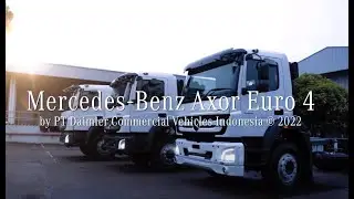Mercedes-Benz Axor Euro 4 with Selective Catalytic Reduction (SCR) technology!