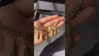 Leaf Necklace | Small Business India | Ain Wear | #smallbusinessindia #accessories #smallbusiness