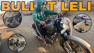 🥵 Bullet Leli 🤯 ll bullet ki service ll mota kharcha 💵ll alwar gang vlog ll #alwar #funny #vlog #1k 