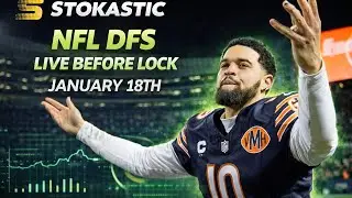 NFL DFS Live Before Lock | Divisional Round Sunday 1/18/26
