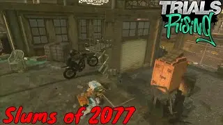 Trials Rising - Slums of 2077 - Custom Track