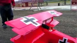HobbyKing Fokker Triplane Maiden and More! (EPO)