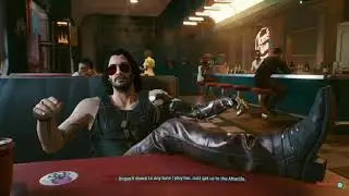 Cyberpunk 2077 - Playing For Time: Talk To Johnny Silverhand at Toms Diner 