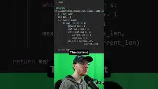 Essential Amazon Interview Question - Longest Consecutive Sequence