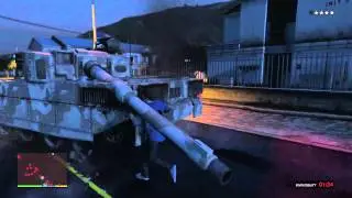 GTA 5 Funny Invincible Cheat - Military Base Ft. Zucando | Next Gen
