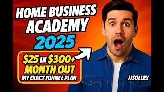 Home Business Academy 2025 My Faceless Funnel Plan For $300+ Month Recurring Income