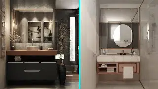 Modern bathroom vanity design ideas | Beautiful bath vanity cabinet designs 2020