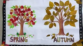 Class 1 Subject Enrichment Project | Seasons of Trees &ndash; Spring & Autumn 🌸🍂 | School Craft