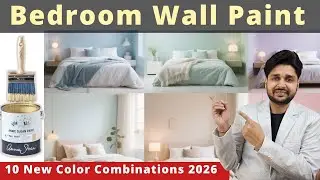 Top 10 Bedroom Color Combinations Ideas I Wall Paint Colour Combination for Bedroom 2026
