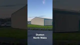 The small port town of Shotton in North Wales.