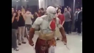 Kratos Cosplay In Middle East (Shocked)