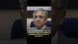 Bihar Election 2025 Dates Announced LIVE | Voting in 2 Phases This November | High Turnout Expected