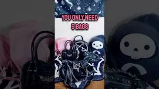 1-5:your fav? my #killstar bag collection🖤 #gothfashion #gothicstyle #goths #nugoth #altfashion