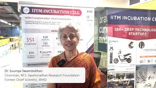 Dr. Soumya Swaminathan - Chairperson, M.S. Swaminathan Research Foundation visits IITMRP