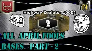 War Commander- April Fools Bases [Part-2] ( April Fools 2019)