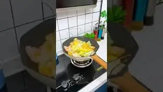 Foldable Steam Rinse Deep Frying Basket Stainless Steel Fry French Magic Basket Mesh Basket #shorts