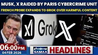 Musk, X raided by Paris Cybercrime unit | 06 PM News Headlines | 04 Jan 2026