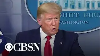 President Trump and Surgeon General explain new guidance on wearing face masks