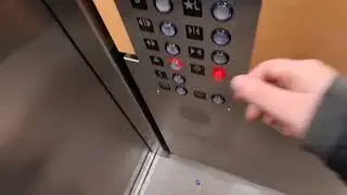 Unknown modernized hydraulic elevator at the Columbus Circle TJMaxx (Manhattan, NY)