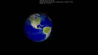 Earth's motion relative to e-m barycenter