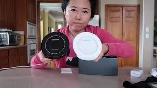 Samsung Fast Charge Wireless Charger unboxing