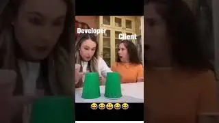 Developer and Client 😂🤣😂🤣😂#shorts