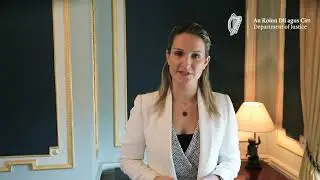 Minister for Justice Helen McEntee T.D. Dept of Justice, ISIA Awards 2020
