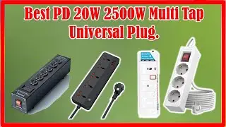 ✅155. Best PD 20W 2500W Multi Tap Universal Plug | Top 5 | 2025