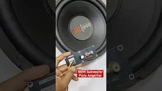 100W Subwoofer Plate Amplifier #Short #youlikeelectronic #audioamplifier